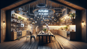 A professional, high-quality photograph showing Transformative Trends in Renovation de Cuisine for 2023. Natural lighting, realistic scene, photorealistic style. Wide angle shot, 16:9 aspect ratio. Professional photography, detailed, high resolution. Context: renovation de cuisine. NO text, NO watermarks, NO logos. Clean, professional image.