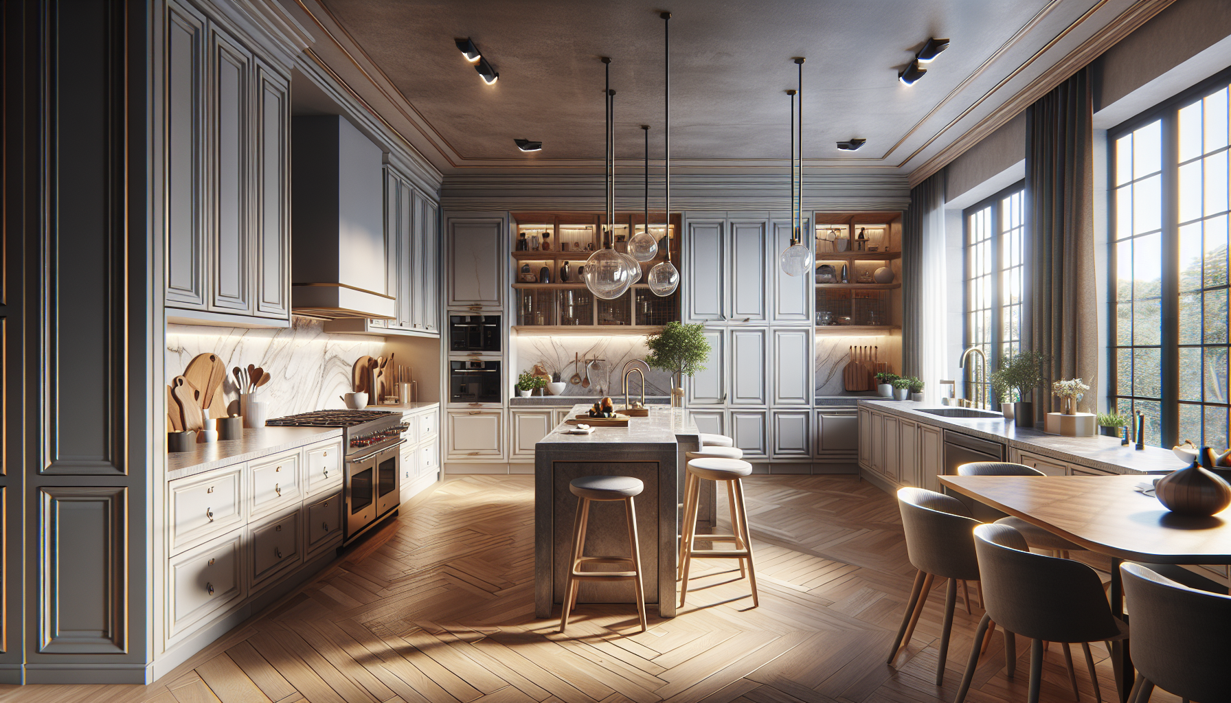 Surfaces qui rehaussent votre espace élégamment - renovation de cuisine