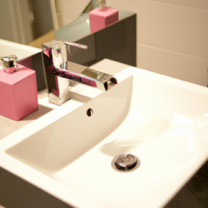 Les couleurs audacieuses pour une salle de bain moderne, professional photography, photorealistic, high quality, 8k resolution, natural lighting, sharp focus, detailed