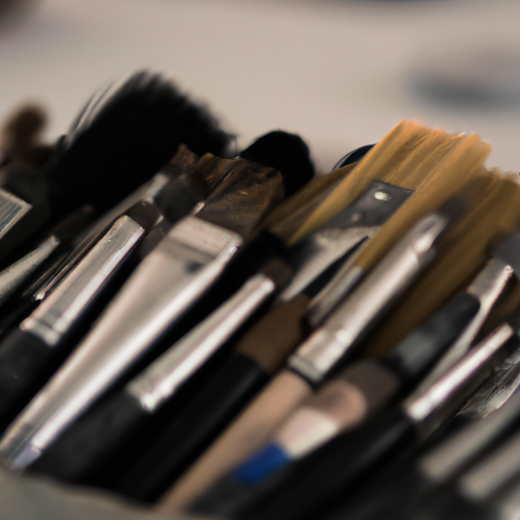 Essential Brushes for Flawless Makeup Application - matériel de peinture professionnel
