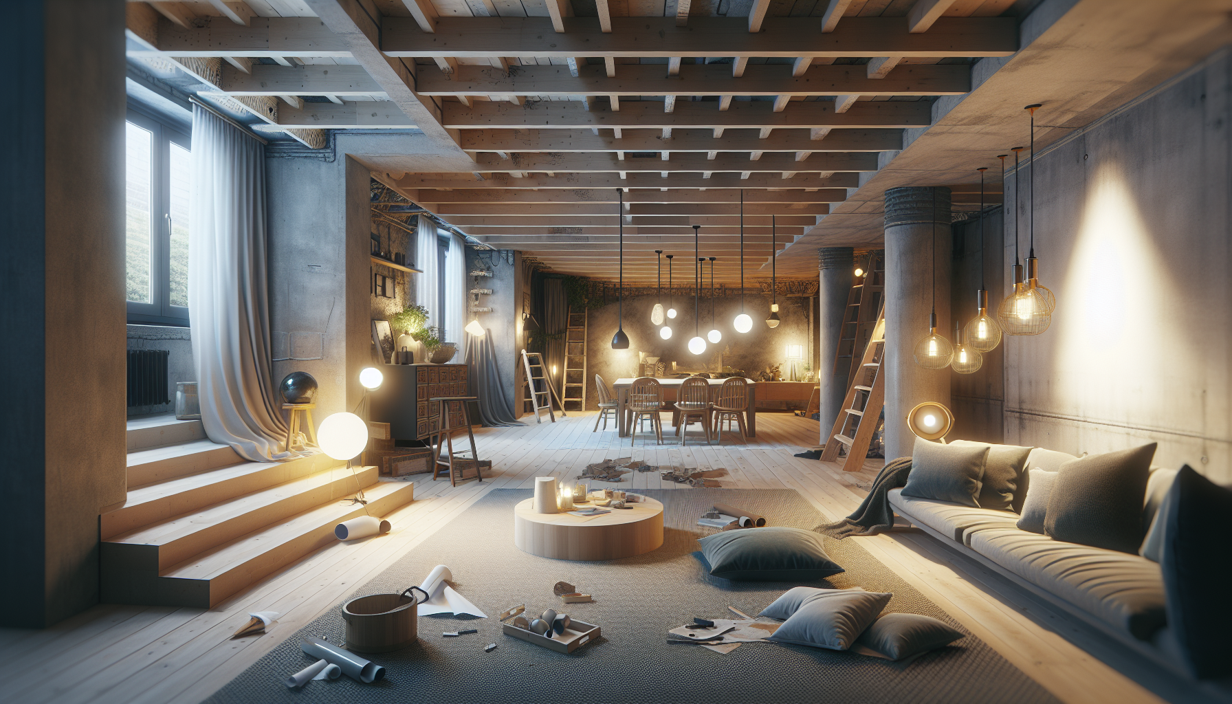 Transformez votre Sous-Sol en un Espace Polyvalent - renovation sous sol