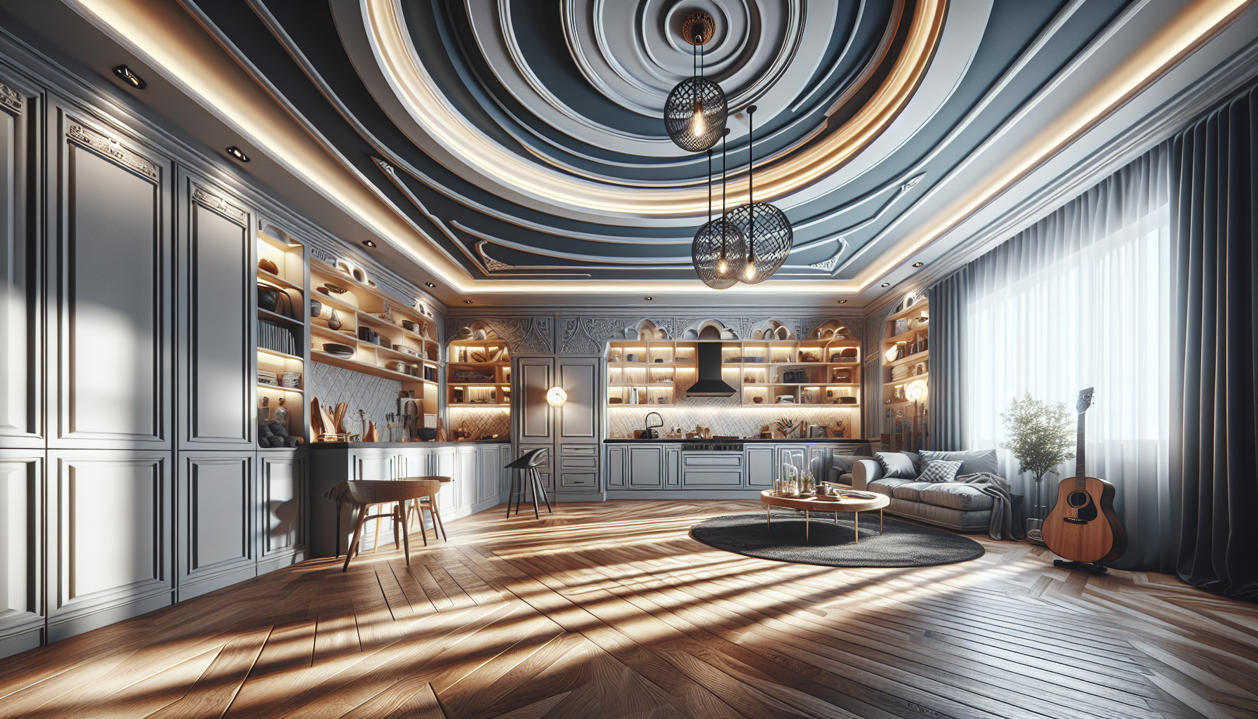 Couleurs pour Agrandir Votre Intérieur - renovation sous sol