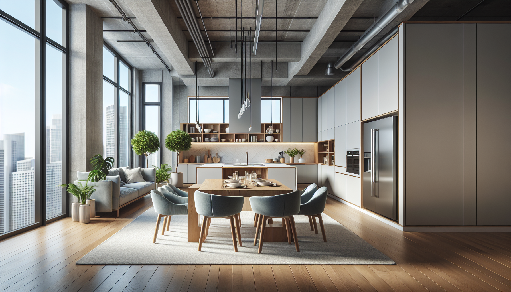 Optimisez votre Espace pour Plus de Confort - cuisine moderne rénovation