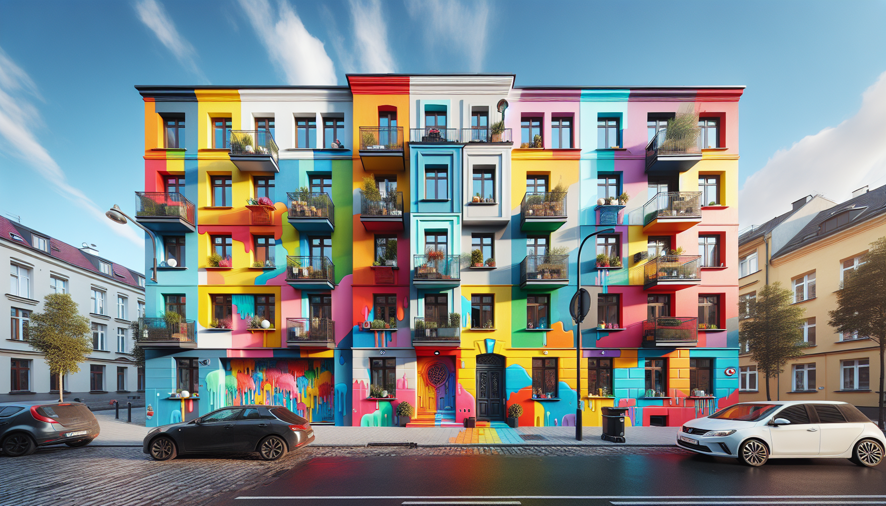Maximisez l'Impact Visuel avec les Couleurs - rénovation façade extérieure